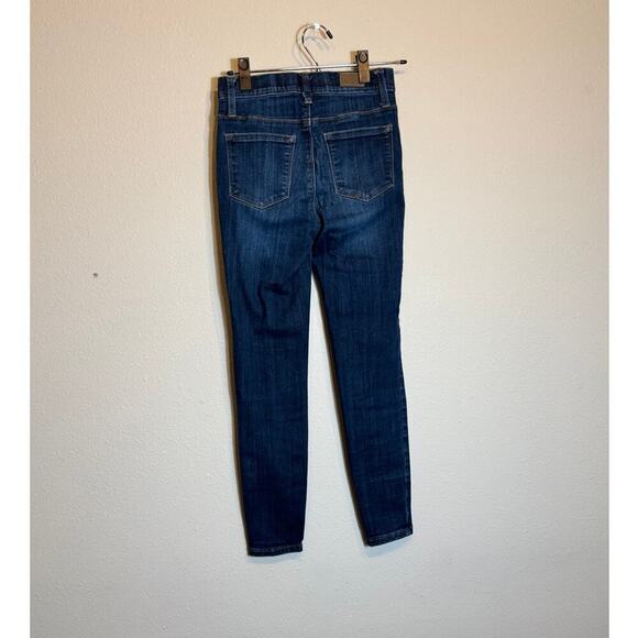Judy Blue jeans medium wash blue denim stretch skinny leggings Sz 1 / 25 - Picture 3 of 10